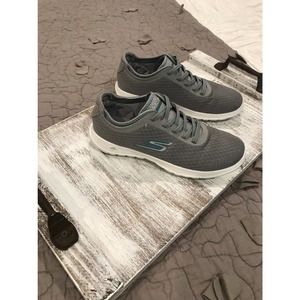 Skechers GOwalk 5 Size 6 Blue/Grey